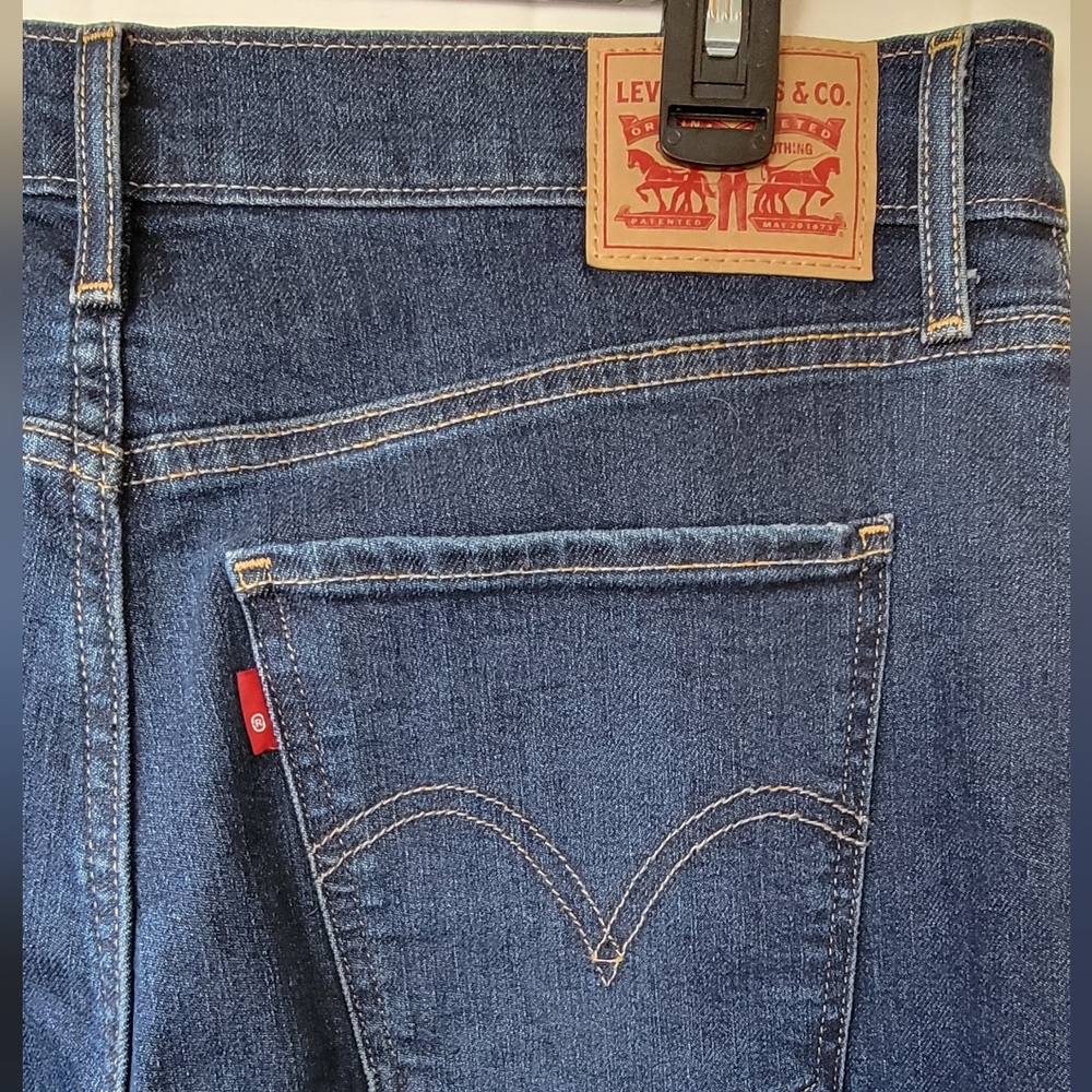 Levi's Dark Blue Flare Jeans